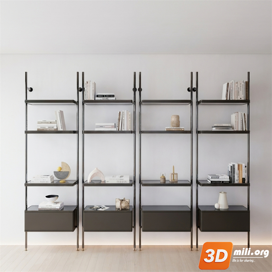 Bookcase Skp Files